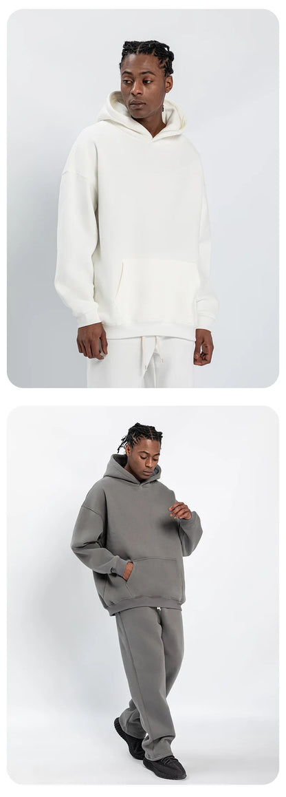 Fleece Lined Hoodie & Jogger Tracksuit Set