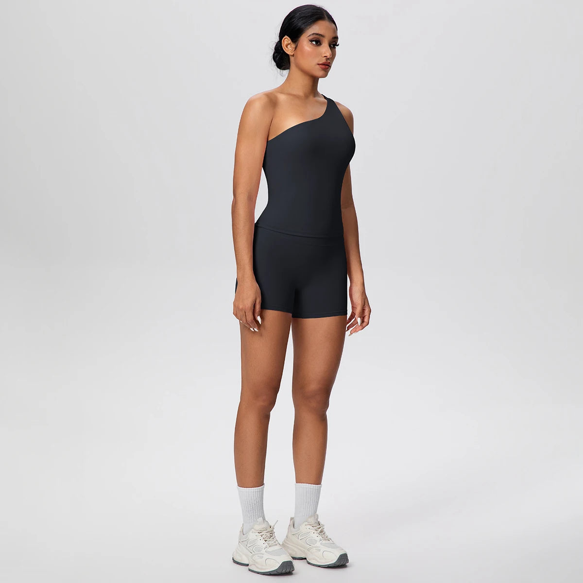 The Sculpt One-Shoulder Set