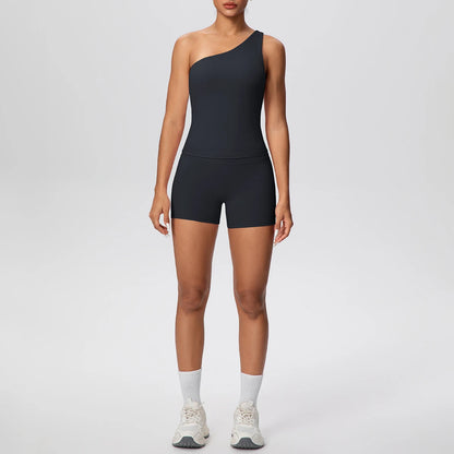 One Shoulder Sculpt Workout Set