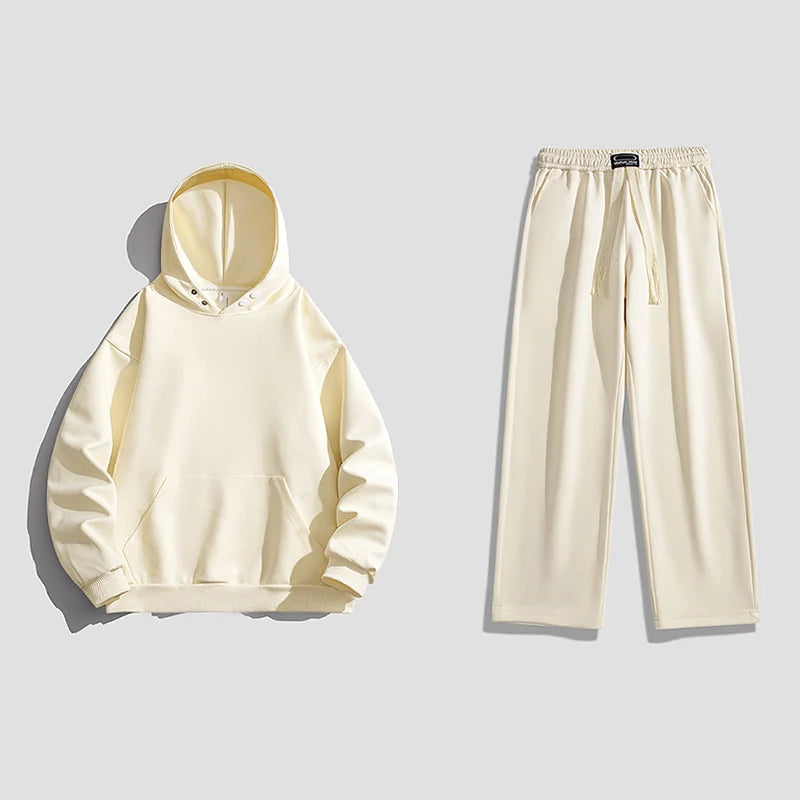 Unisex Pullover Sweatshirt & Jogger Pants