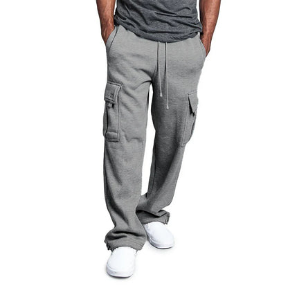 Drawstring Straight Fit Sweatpants