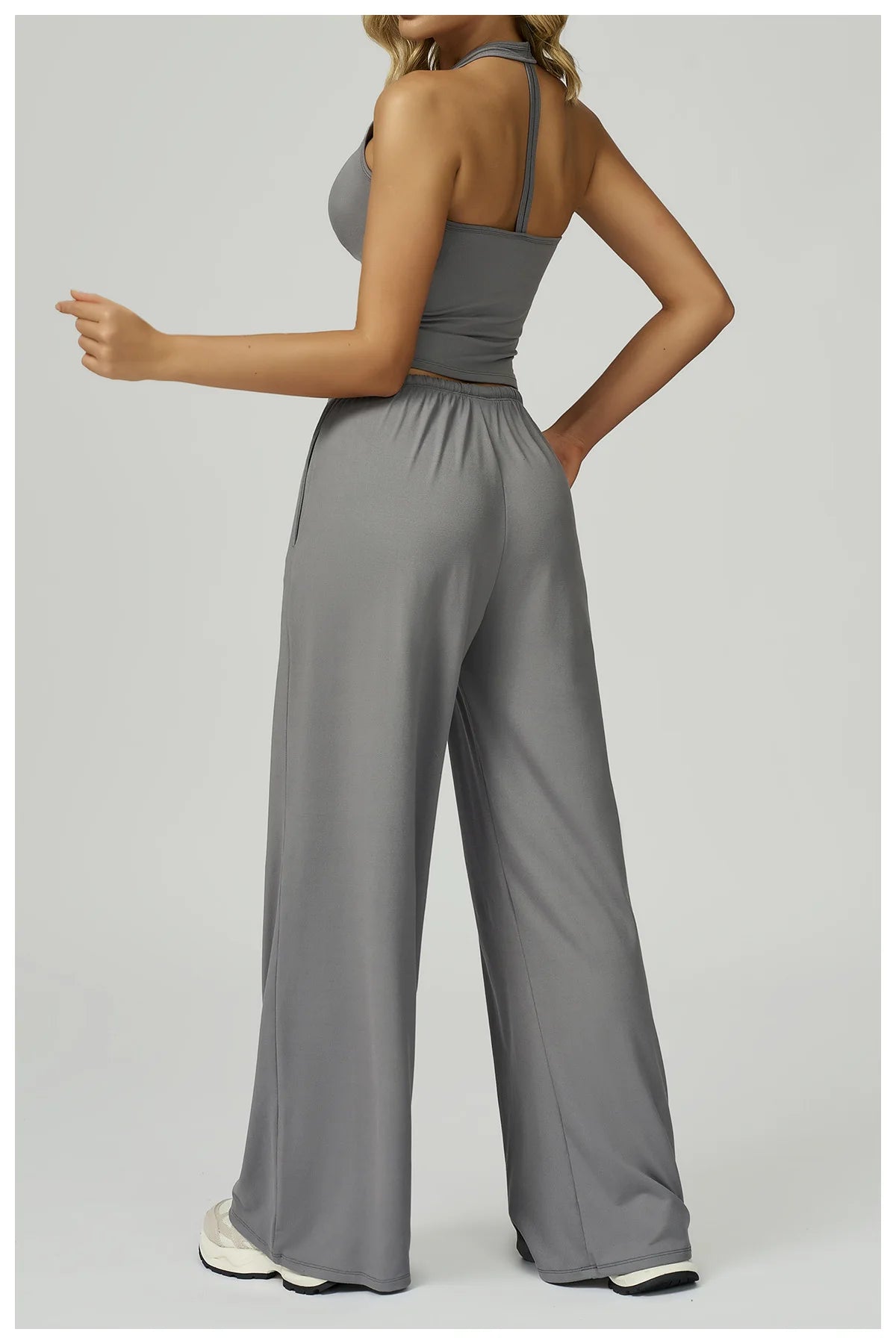 Women Yoga Set 2/3PCS Sportswear Push Up Workout Clothes Athletic Wear Gym Legging Fitness Bra Crop Top Long Sleeve Sports Suits