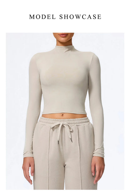 Seamless Stretch Long sleeve Shirt