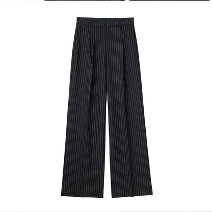 Wide Leg Baggy Suit Pant