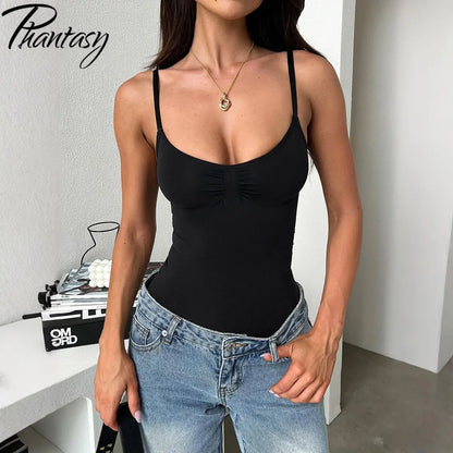 Phantasy Sexy Spice Sling Strap Slim Vest Women's Clothing 2025 Spring And Summer Comfortable Breathable Vest  for Women Home