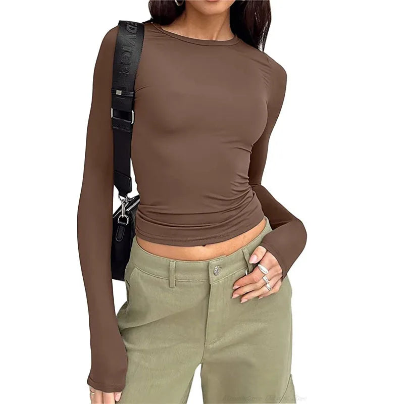 Slim Fit Long Sleeve T-Shirt