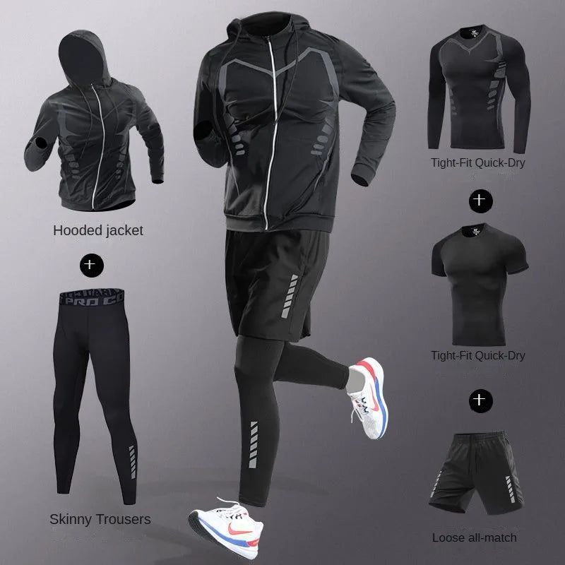 Quick-Dry Tracksuit Set – Running