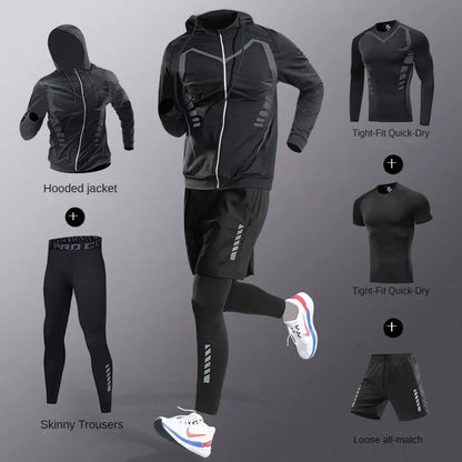 Quick-Dry Tracksuit Set – Running