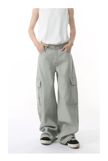 Streetwear Denim Two-Piece Set