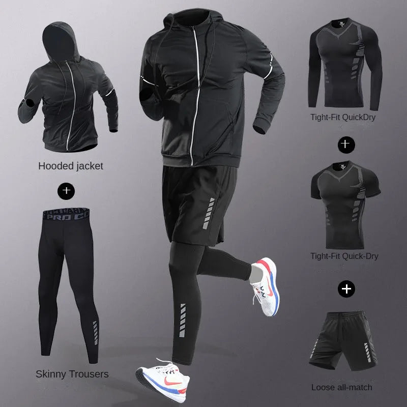 Quick-Dry Tracksuit Set – Running