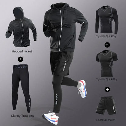 Quick-Dry Tracksuit Set – Running