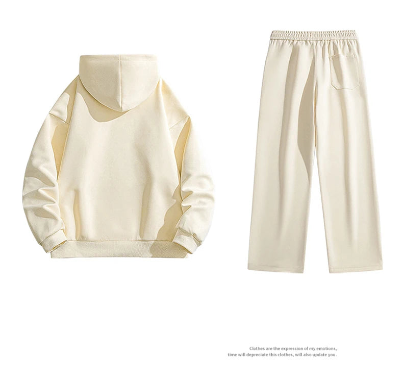 Unisex Pullover Sweatshirt & Jogger Pants