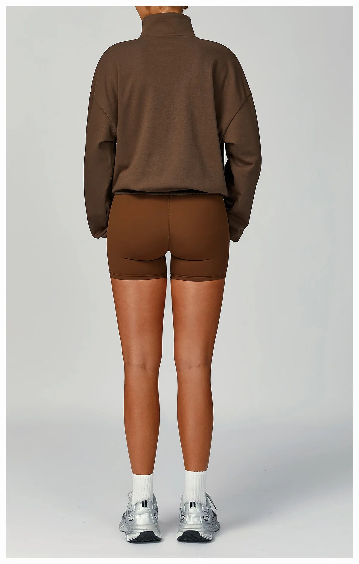 Women’s Zipper Yoga Jacket – Long Sleeve Gym Fitness Top, Running, Workout, Windproof Sportswear