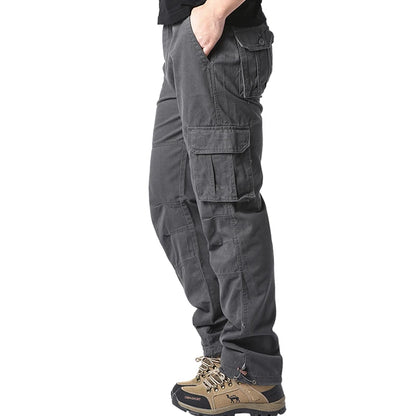 Casual Large Pocket Loose Pants