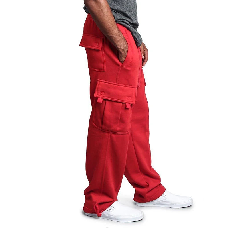Drawstring Straight Fit Sweatpants