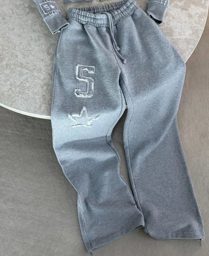 Zipper Jacket and Skirt Two Piece Set