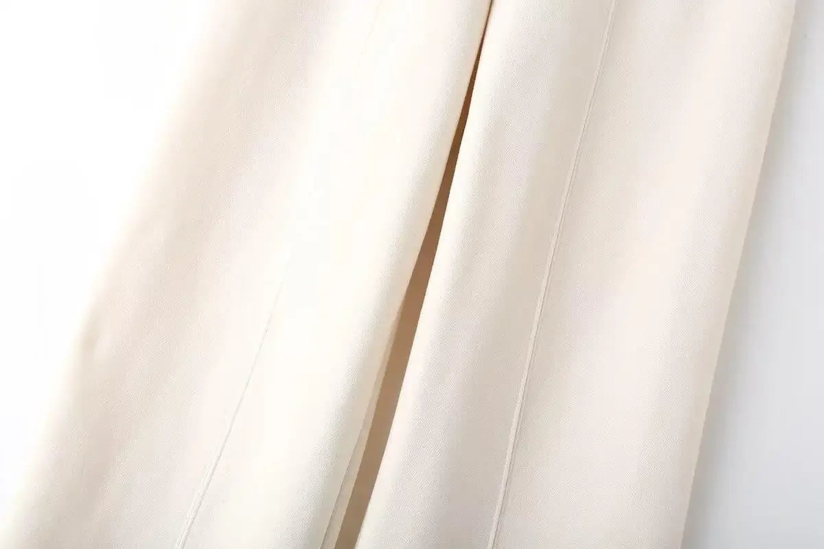 Zipper Pilot Jacket Sweatshirt Style Loose High Waist Fleece Pants Cotton Streetwear Series Women's Fashion Set