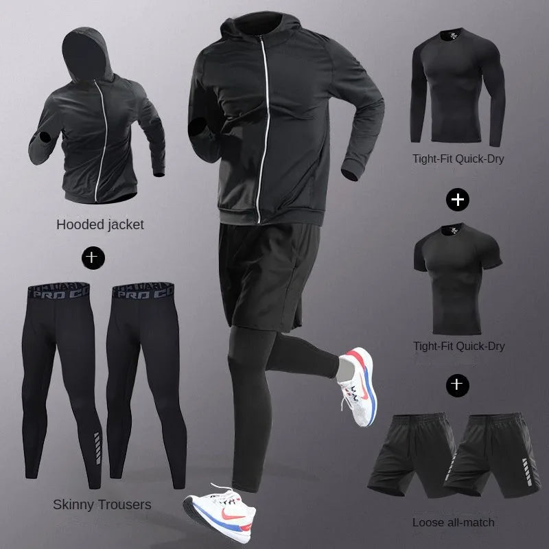 Quick-Dry Tracksuit Set – Running