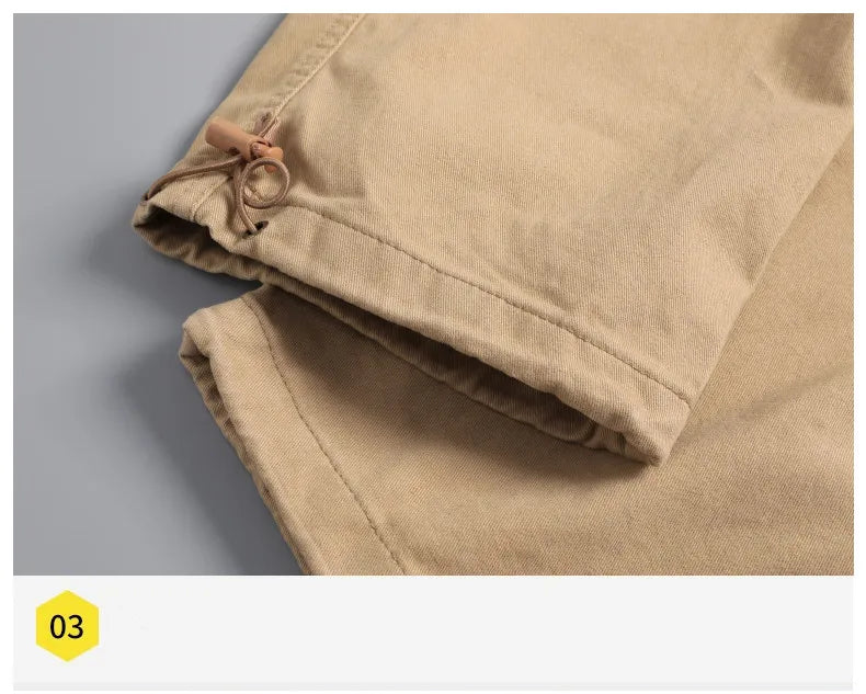 Casual Large Pocket Loose Pants