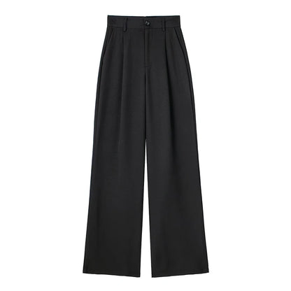 Wide Leg Baggy Suit Pant