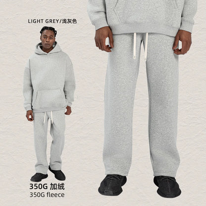 Fleece Lined Hoodie & Jogger Tracksuit Set